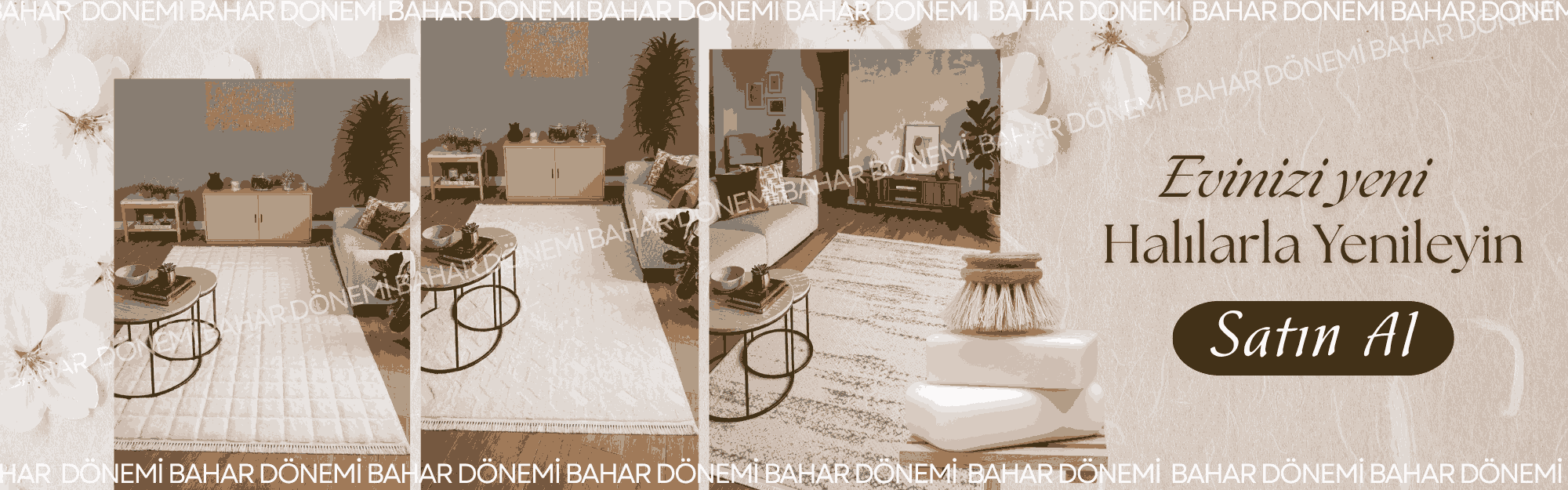 BAHAR dönemi evinizi yeni halılarla yenileyin !!!