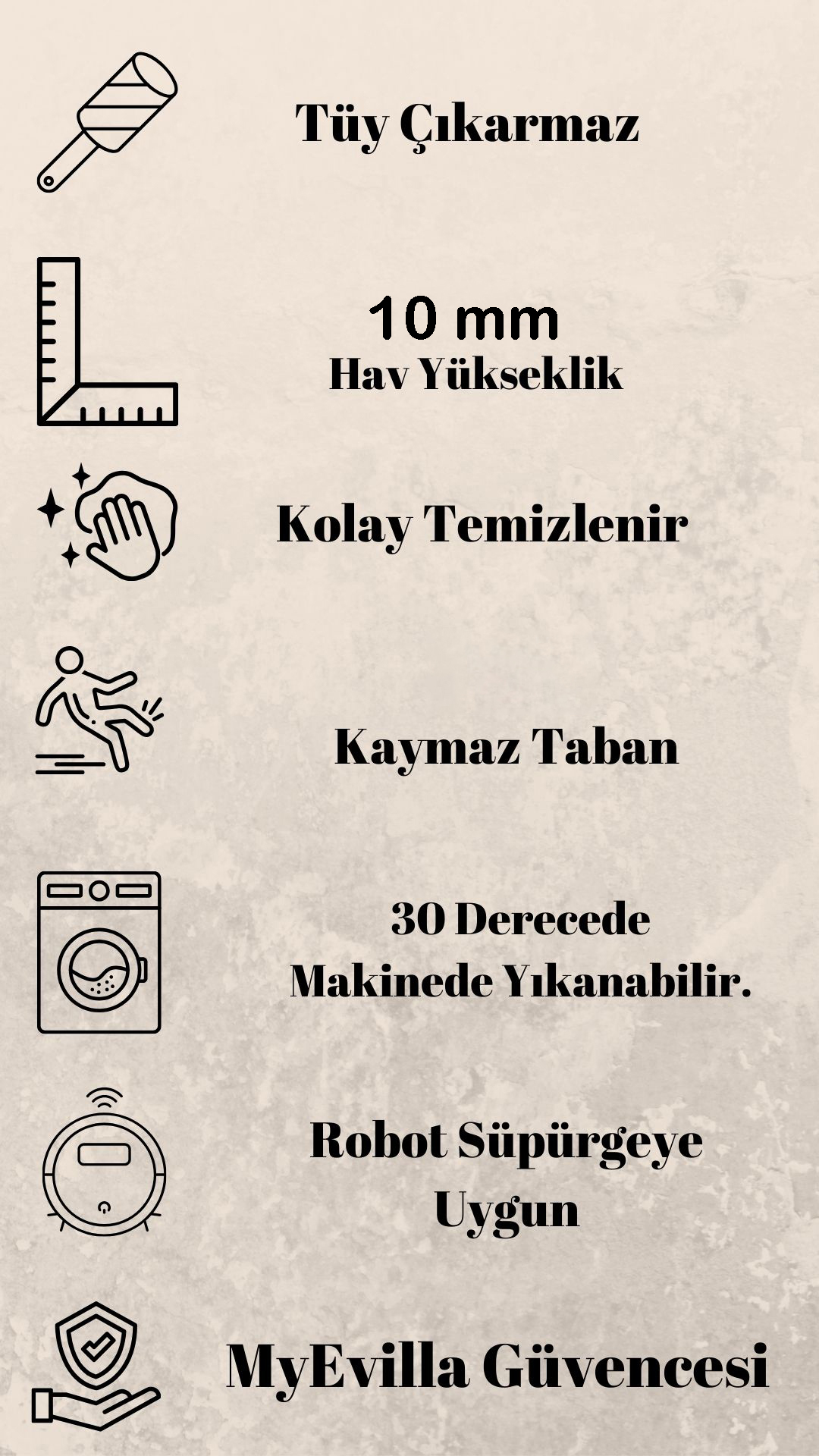 Modern Dekoratif Yuvarlak Puffy Peluş Ponpon Saçaklı Salon Oturma Odası Halısı Antrasit Modern Dekoratif Yuvarlak Puffy Peluş Ponpon Saçaklı Salon Oturma Odası Halısı Antrasit